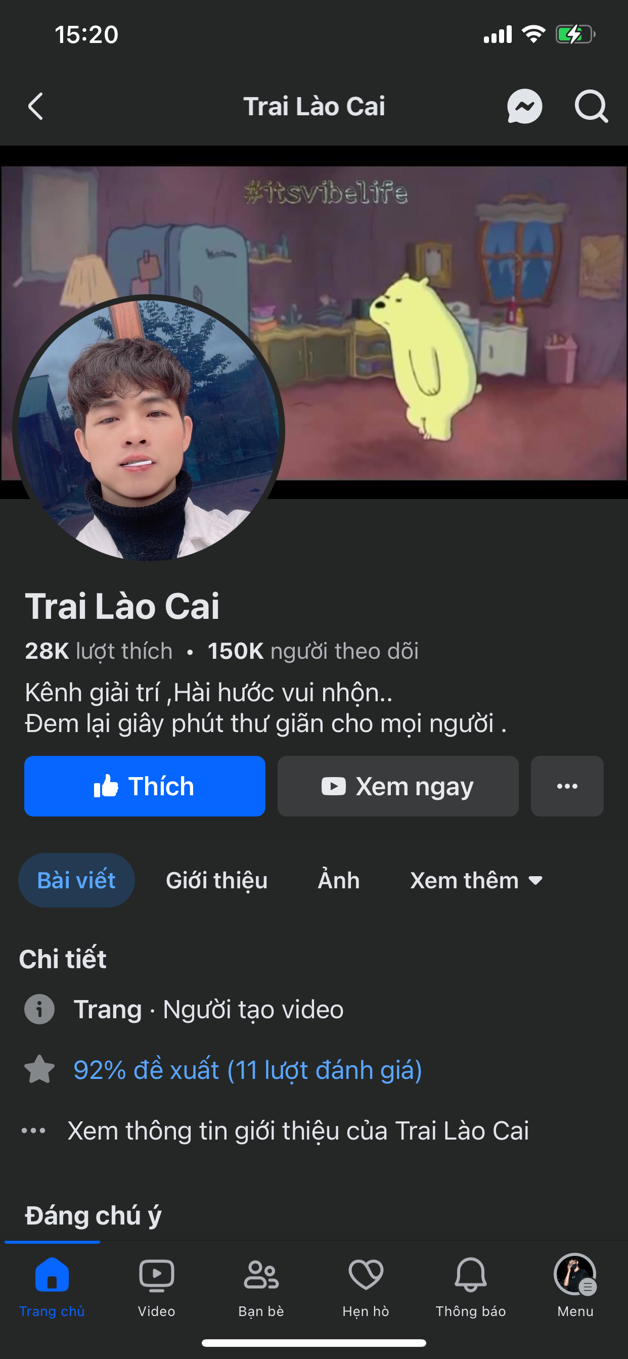 Trai Lào Cai FB