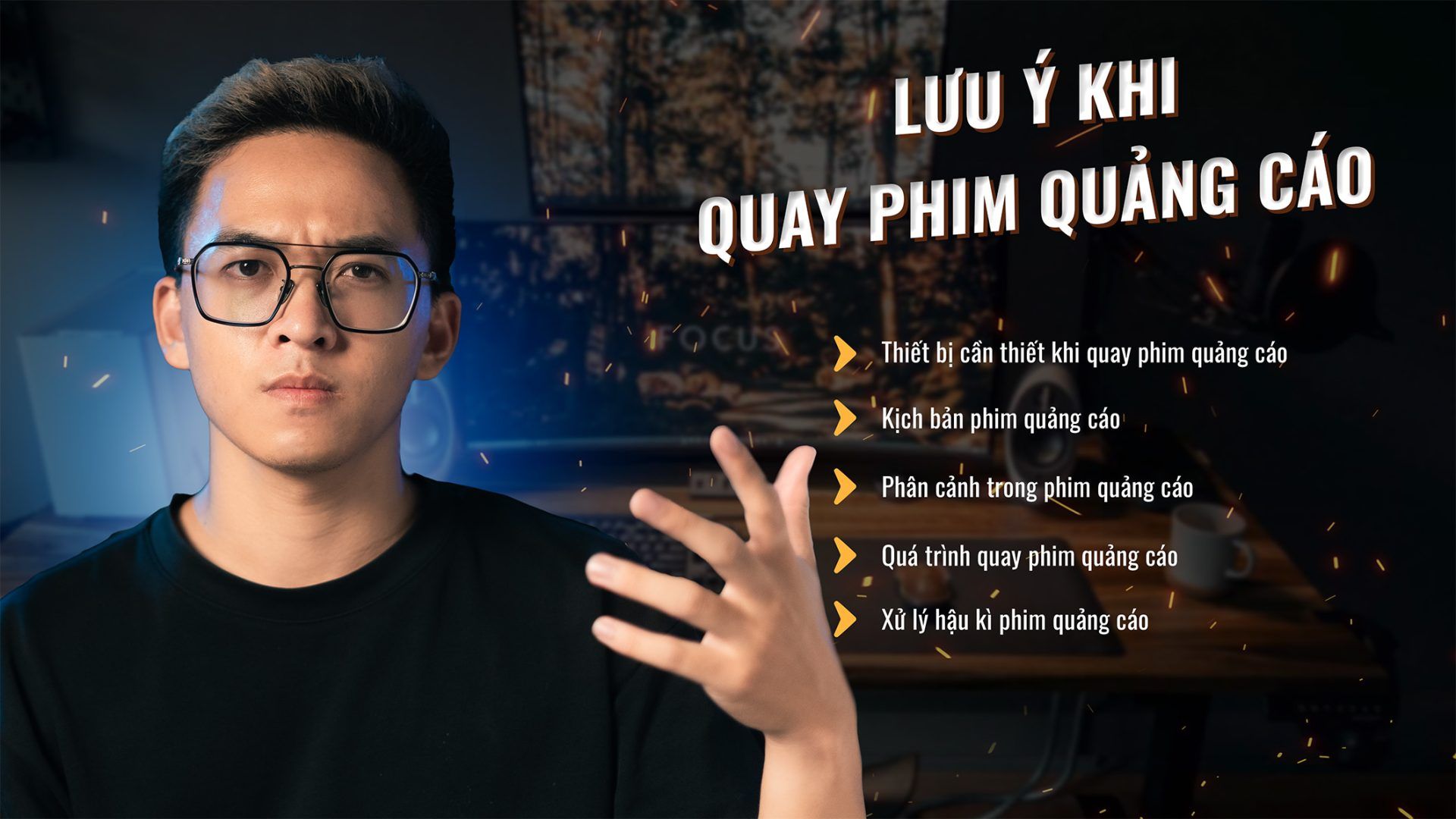 Lưu ý khi quay phim quảng cáo