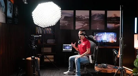 khoá học setup góc quay vlog và livestream