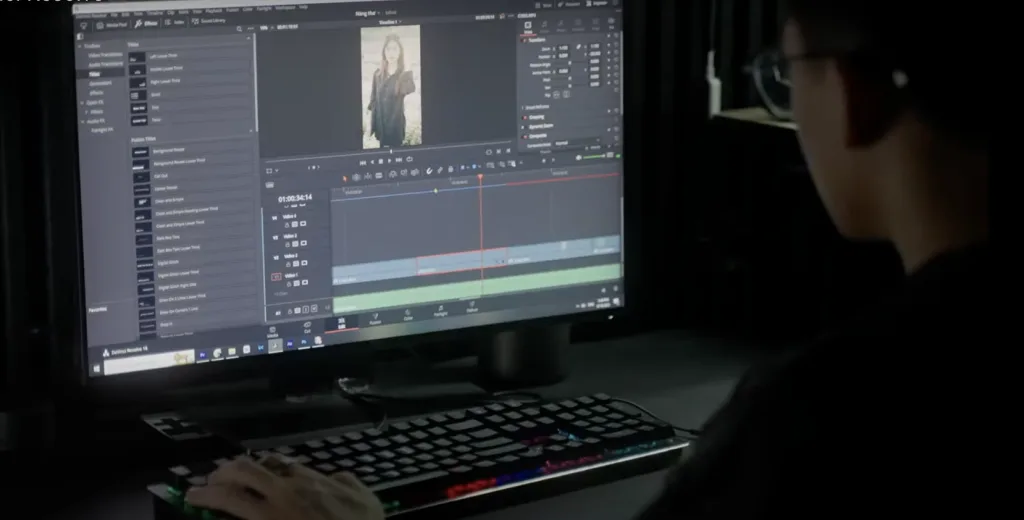 khoá học edit video