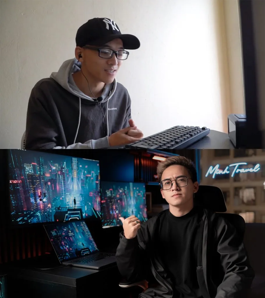khoá học setup góc quay vlog và livestream
