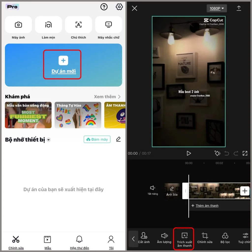 bí quyết edit CapCut 1