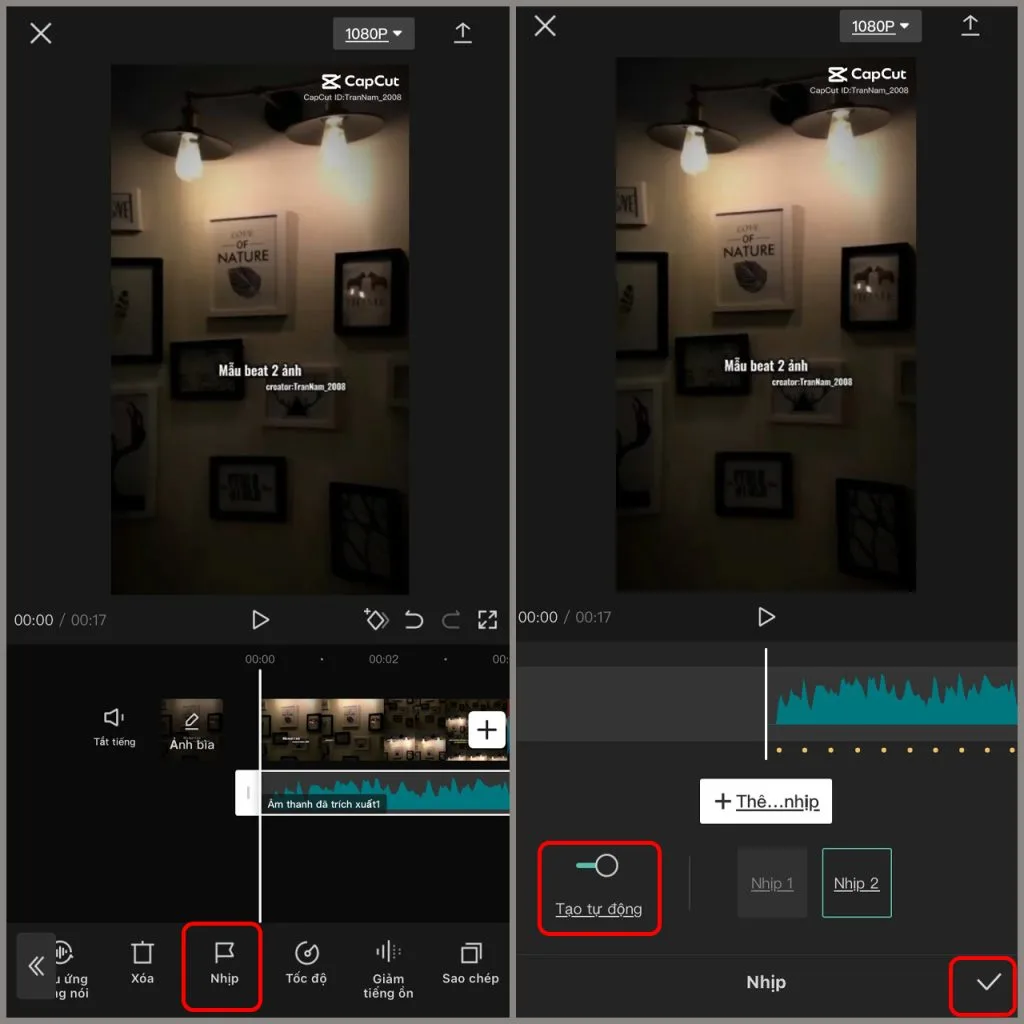 bí quyết edit CapCut 2