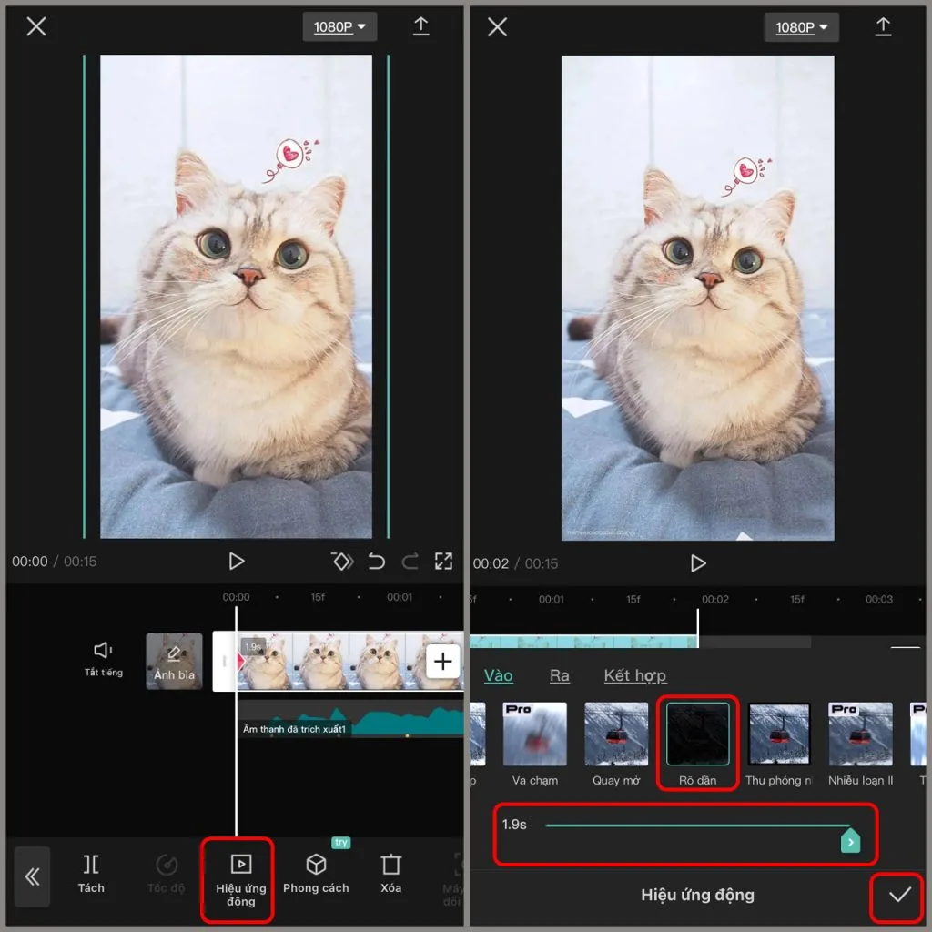 bí quyết edit CapCut 5