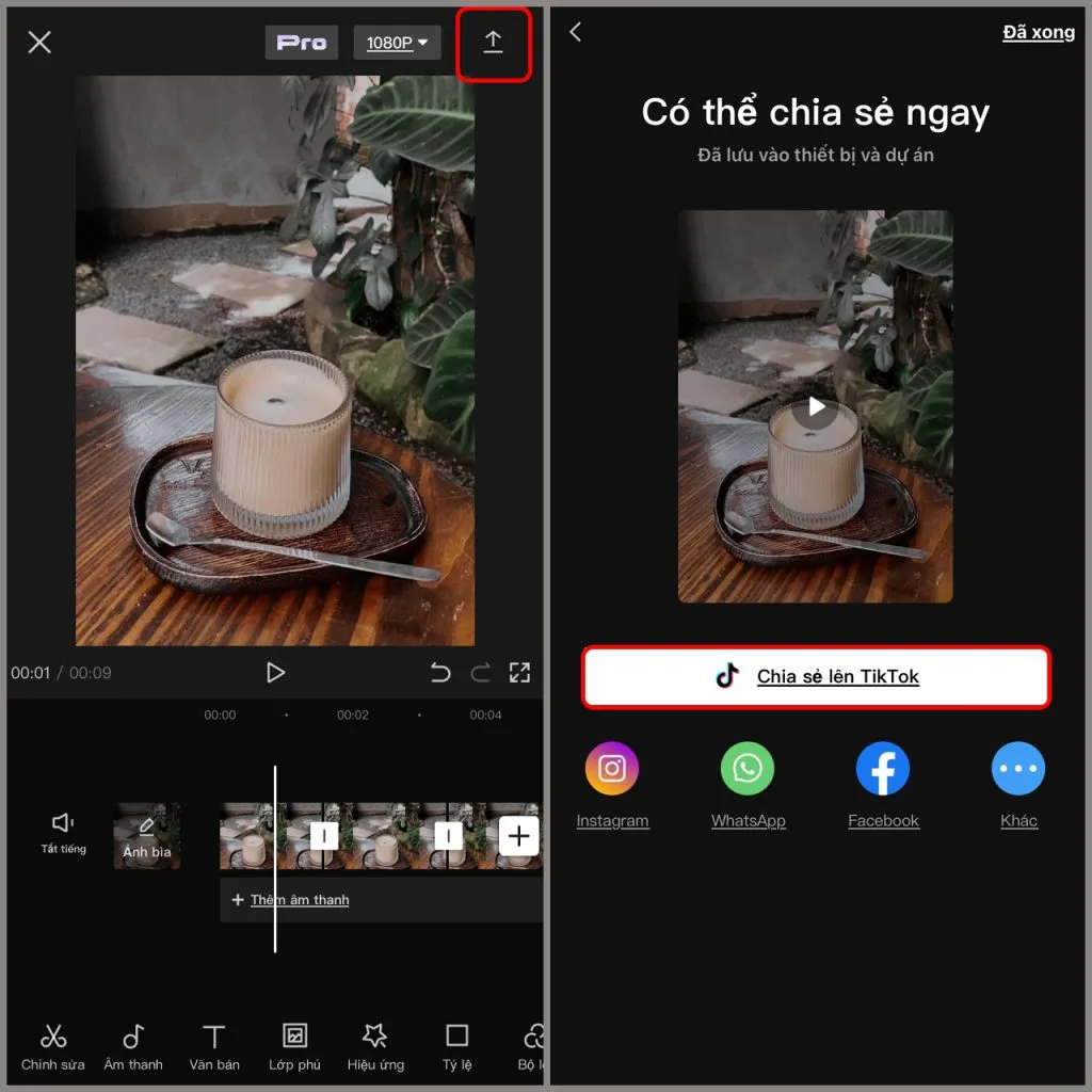 cách edit video TikTok chuyên nghiệp 6