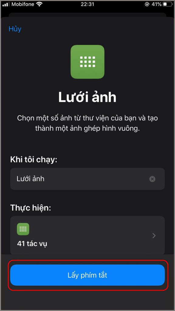 cách ghép ảnh trên iphone