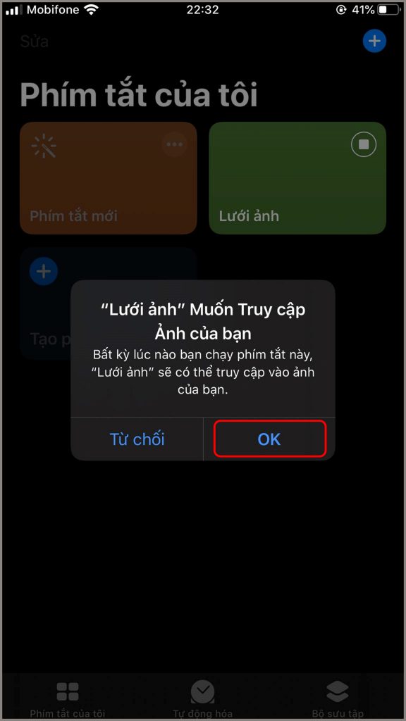 cách ghép ảnh trên iphone